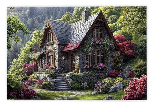Puzzle 2000 Teile Erwachsene, Garten Puzzle 2000 Teile mit Geschenkbox, Holzpuzzle Erwachsene mit Naturholz, Geschenke für Frauen, Geschenke für Männer, Groß Holzpuzzle für Wanddeko Wohnzimmer, L-45 Puzzle 2000 Teile Erwachsene, Garten Puzzle 2000 Teile mit Geschenkbox, Holzpuzzle Erwachsene mit Naturholz, Geschenke für Frauen, Geschenke für Männer, Groß Holzpuzzle für Wanddeko Wohnzimmer, L-45 von Kinntn
