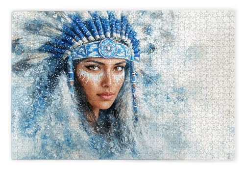 Puzzle 2000 Teile Erwachsene, Indianer Puzzle 2000 Teile mit Geschenkbox, Holzpuzzle Erwachsene mit Naturholz, Geschenke für Frauen, Geschenke für Männer, Groß Holzpuzzle für Wanddeko Wohnzimmer, B-47 Puzzle 2000 Teile Erwachsene, Indianer Puzzle 2000 Teile mit Geschenkbox, Holzpuzzle Erwachsene mit Naturholz, Geschenke für Frauen, Geschenke für Männer, Groß Holzpuzzle für Wanddeko Wohnzimmer, B-47 von Kinntn