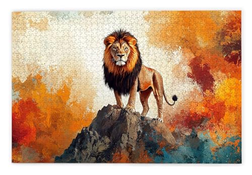 Puzzle 2000 Teile Erwachsene, Löwe Puzzle 2000 Teile mit Geschenkbox, Holzpuzzle Erwachsene mit Naturholz, Geschenke für Frauen, Geschenke für Männer, Groß Holzpuzzle für Wanddeko Wohnzimmer, C-13 Puzzle 2000 Teile Erwachsene, Löwe Puzzle 2000 Teile mit Geschenkbox, Holzpuzzle Erwachsene mit Naturholz, Geschenke für Frauen, Geschenke für Männer, Groß Holzpuzzle für Wanddeko Wohnzimmer, C-13 von Kinntn