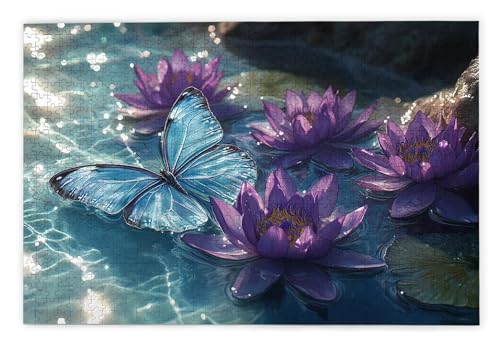 Puzzle 2000 Teile Erwachsene, Seerose Puzzle 2000 Teile mit Geschenkbox, Holzpuzzle Erwachsene mit Naturholz, Geschenke für Frauen, Geschenke für Männer, Groß Holzpuzzle für Wanddeko Wohnzimmer, H-83 Puzzle 2000 Teile Erwachsene, Seerose Puzzle 2000 Teile mit Geschenkbox, Holzpuzzle Erwachsene mit Naturholz, Geschenke für Frauen, Geschenke für Männer, Groß Holzpuzzle für Wanddeko Wohnzimmer, H-83 von Kinntn
