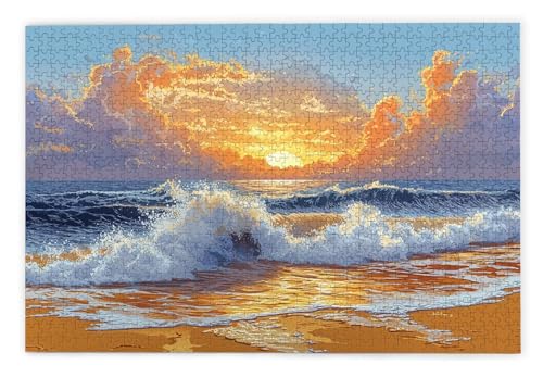 Puzzle 2000 Teile Erwachsene, Strand Puzzle 2000 Teile mit Geschenkbox, Holzpuzzle Erwachsene mit Naturholz, Geschenke für Frauen, Geschenke für Männer, Groß Holzpuzzle für Wanddeko Wohnzimmer, D-59 Puzzle 2000 Teile Erwachsene, Strand Puzzle 2000 Teile mit Geschenkbox, Holzpuzzle Erwachsene mit Naturholz, Geschenke für Frauen, Geschenke für Männer, Groß Holzpuzzle für Wanddeko Wohnzimmer, D-59 von Kinntn