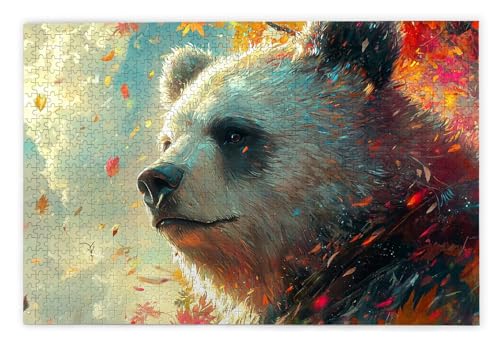 Puzzle 2000 Teile Erwachsene, Tragen Puzzle 2000 Teile mit Geschenkbox, Holzpuzzle Erwachsene mit Naturholz, Geschenke für Frauen, Geschenke für Männer, Groß Holzpuzzle für Wanddeko Wohnzimmer, J-47 von Kinntn