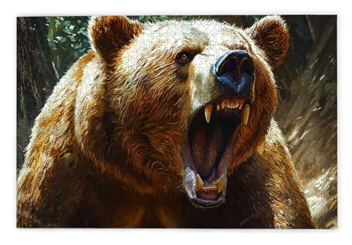 Puzzle 2000 Teile Erwachsene, Tragen Puzzle 2000 Teile mit Geschenkbox, Holzpuzzle Erwachsene mit Naturholz, Geschenke für Frauen, Geschenke für Männer, Groß Holzpuzzle für Wanddeko Wohnzimmer, S-25 von Kinntn