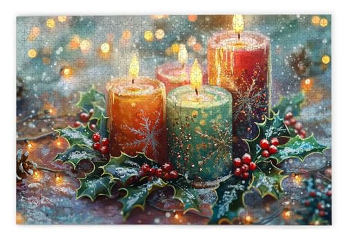Puzzle 2000 Teile Erwachsene, Weihnachten Puzzle 2000 Teile mit Geschenkbox, Holzpuzzle Erwachsene mit Naturholz, Geschenke für Frauen, Geschenke für Männer, Groß Holzpuzzle für Deko Wohnzimmer, A-3 Puzzle 2000 Teile Erwachsene, Weihnachten Puzzle 2000 Teile mit Geschenkbox, Holzpuzzle Erwachsene mit Naturholz, Geschenke für Frauen, Geschenke für Männer, Groß Holzpuzzle für Deko Wohnzimmer, A-3 von Kinntn