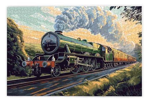 Puzzle 2000 Teile Erwachsene, Zug Puzzle 2000 Teile mit Geschenkbox, Holzpuzzle Erwachsene mit Naturholz, Geschenke für Frauen, Geschenke für Männer, Groß Holzpuzzle für Wanddeko Wohnzimmer, S-45 Puzzle 2000 Teile Erwachsene, Zug Puzzle 2000 Teile mit Geschenkbox, Holzpuzzle Erwachsene mit Naturholz, Geschenke für Frauen, Geschenke für Männer, Groß Holzpuzzle für Wanddeko Wohnzimmer, S-45 von Kinntn