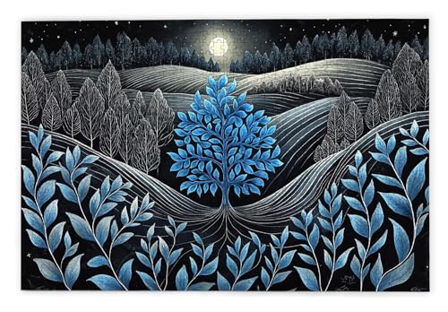 Puzzle 3000 Teile, Abstrakt Puzzle 3000 Teile Erwachsene, Holzpuzzle Erwachsene, EIN Herausforderndes Rätsel, Puzzlespiele für Die Ganze Familie, Holzpuzzle für Zimmer Deko Wohnzimmer, Geschenke, J-6 von Kinntn