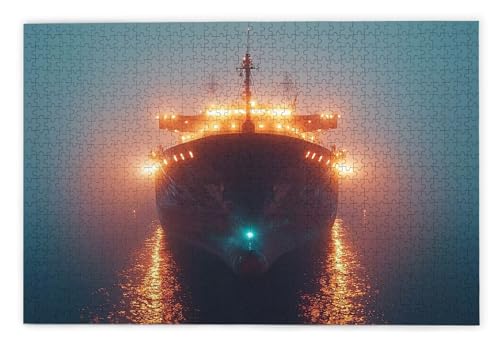 Puzzle 3000 Teile, Boot Puzzle 3000 Teile Erwachsene, Holzpuzzle Erwachsene, EIN Herausforderndes Rätsel, Puzzlespiele für Die Ganze Familie, Holzpuzzle für Zimmer Deko Wohnzimmer, Geschenke, J-18 von Kinntn