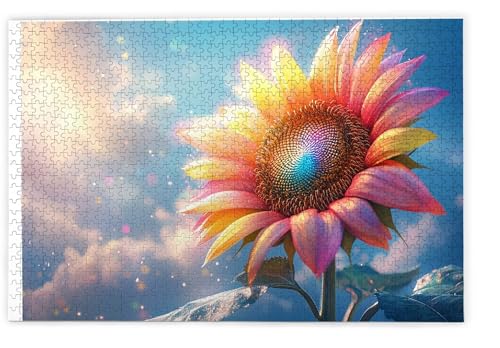 Puzzle 3000 Teile, Sonnenblume Puzzle 3000 Teile Erwachsene, Holzpuzzle Erwachsene, EIN Herausforderndes Rätsel, Puzzlespiele für Die Ganze Familie, Holzpuzzle für Wanddeko Wohnzimmer, Geschenke, D-80 Puzzle 3000 Teile, Sonnenblume Puzzle 3000 Teile Erwachsene, Holzpuzzle Erwachsene, EIN Herausforderndes Rätsel, Puzzlespiele für Die Ganze Familie, Holzpuzzle für Wanddeko Wohnzimmer, Geschenke, D-80 von Kinntn