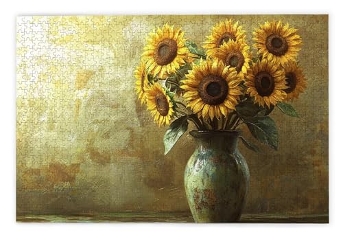 Puzzle 3000 Teile, Sonnenblume Puzzle 3000 Teile Erwachsene, Holzpuzzle Erwachsene, EIN Herausforderndes Rätsel, Puzzlespiele für Die Ganze Familie, Holzpuzzle für Wanddeko Wohnzimmer, Geschenke, B-36 Puzzle 3000 Teile, Sonnenblume Puzzle 3000 Teile Erwachsene, Holzpuzzle Erwachsene, EIN Herausforderndes Rätsel, Puzzlespiele für Die Ganze Familie, Holzpuzzle für Wanddeko Wohnzimmer, Geschenke, B-36 von Kinntn
