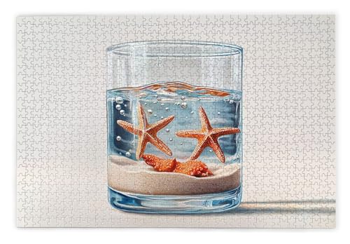 Puzzle 3000 Teile, Tasse Puzzle 3000 Teile Erwachsene, Holzpuzzle Erwachsene, EIN Herausforderndes Rätsel, Puzzlespiele für Die Ganze Familie, Holzpuzzle für Zimmer Deko Wohnzimmer, Geschenke, J-30 von Kinntn