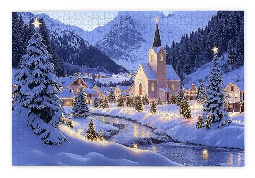 Puzzle 3000 Teile, Weihnachten Puzzle 3000 Teile Erwachsene, Holzpuzzle Erwachsene, EIN Herausforderndes Rätsel, Puzzlespiele für Die Ganze Familie, Holzpuzzle für Wanddeko Wohnzimmer, Geschenke, C-98 Puzzle 3000 Teile, Weihnachten Puzzle 3000 Teile Erwachsene, Holzpuzzle Erwachsene, EIN Herausforderndes Rätsel, Puzzlespiele für Die Ganze Familie, Holzpuzzle für Wanddeko Wohnzimmer, Geschenke, C-98 von Kinntn