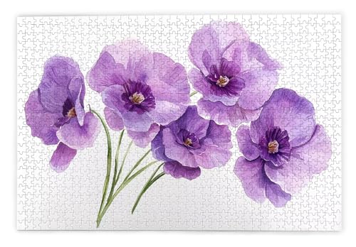 Puzzle 3000 Teile Erwachsene, Blume Puzzle 3000 Teile mit Geschenkbox, Holzpuzzle Erwachsene mit Naturholz, Geschenke für Frauen, Geschenke für Männer, Groß Holzpuzzle für Wanddeko Wohnzimmer, S-1 von Kinntn