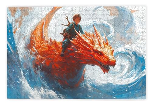 Puzzle 3000 Teile Erwachsene, Drachen Puzzle 3000 Teile mit Geschenkbox, Holzpuzzle Erwachsene mit Naturholz, Geschenke für Frauen, Geschenke für Männer, Groß Holzpuzzle für Wanddeko Wohnzimmer, U-43 Puzzle 3000 Teile Erwachsene, Drachen Puzzle 3000 Teile mit Geschenkbox, Holzpuzzle Erwachsene mit Naturholz, Geschenke für Frauen, Geschenke für Männer, Groß Holzpuzzle für Wanddeko Wohnzimmer, U-43 von Kinntn