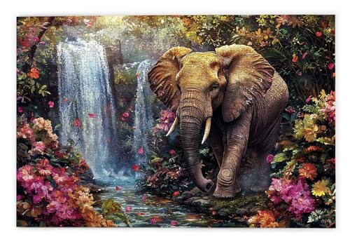 Puzzle 3000 Teile Erwachsene, Elefant Puzzle 3000 Teile mit Geschenkbox, Holzpuzzle Erwachsene mit Naturholz, Geschenke für Frauen, Geschenke für Männer, Groß Holzpuzzle für Wanddeko Wohnzimmer, P-61 Puzzle 3000 Teile Erwachsene, Elefant Puzzle 3000 Teile mit Geschenkbox, Holzpuzzle Erwachsene mit Naturholz, Geschenke für Frauen, Geschenke für Männer, Groß Holzpuzzle für Wanddeko Wohnzimmer, P-61 von Kinntn
