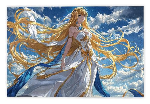 Puzzle 3000 Teile Erwachsene, Karikatur Puzzle 3000 Teile mit Geschenkbox, Holzpuzzle Erwachsene mit Naturholz, Geschenke für Frauen, Geschenke für Männer, Groß Holzpuzzle für Wanddeko Wohnzimmer, U-5 von Kinntn