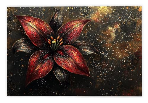 Puzzle 3000 Teile Erwachsene, Lilie Puzzle 3000 Teile mit Geschenkbox, Holzpuzzle Erwachsene mit Naturholz, Geschenke für Frauen, Geschenke für Männer, Groß Holzpuzzle für Wanddeko Wohnzimmer, A-35 von Kinntn