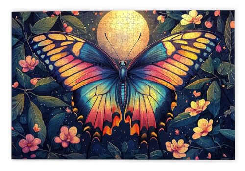 Puzzle 3000 Teile Erwachsene, Schmetterling Puzzle 3000 Teile mit Geschenkbox, Holzpuzzle Erwachsene mit Naturholz, Geschenke für Frauen, Geschenke für Männer, Holzpuzzle für Deko Wohnzimmer, J-19 Puzzle 3000 Teile Erwachsene, Schmetterling Puzzle 3000 Teile mit Geschenkbox, Holzpuzzle Erwachsene mit Naturholz, Geschenke für Frauen, Geschenke für Männer, Holzpuzzle für Deko Wohnzimmer, J-19 von Kinntn