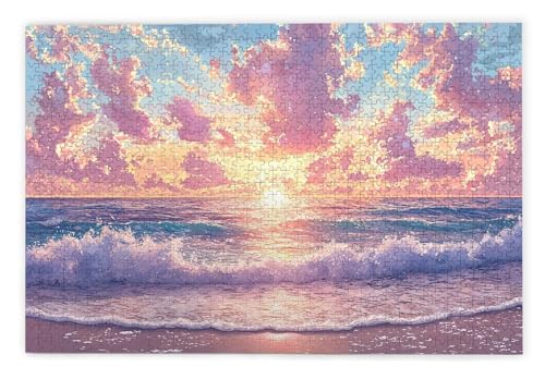 Puzzle 3000 Teile Erwachsene, Strand Puzzle 3000 Teile mit Geschenkbox, Holzpuzzle Erwachsene mit Naturholz, Geschenke für Frauen, Geschenke für Männer, Groß Holzpuzzle für Wanddeko Wohnzimmer, G-91 Puzzle 3000 Teile Erwachsene, Strand Puzzle 3000 Teile mit Geschenkbox, Holzpuzzle Erwachsene mit Naturholz, Geschenke für Frauen, Geschenke für Männer, Groß Holzpuzzle für Wanddeko Wohnzimmer, G-91 von Kinntn