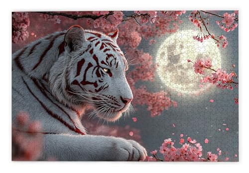 Puzzle 3000 Teile Erwachsene, Tiger Puzzle 3000 Teile mit Geschenkbox, Holzpuzzle Erwachsene mit Naturholz, Geschenke für Frauen, Geschenke für Männer, Groß Holzpuzzle für Wanddeko Wohnzimmer, L-49 Puzzle 3000 Teile Erwachsene, Tiger Puzzle 3000 Teile mit Geschenkbox, Holzpuzzle Erwachsene mit Naturholz, Geschenke für Frauen, Geschenke für Männer, Groß Holzpuzzle für Wanddeko Wohnzimmer, L-49 von Kinntn