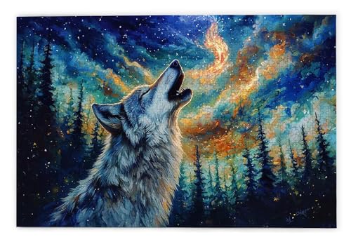 Puzzle 3000 Teile Erwachsene, Wolf Puzzle 3000 Teile mit Geschenkbox, Holzpuzzle Erwachsene mit Naturholz, Geschenke für Frauen, Geschenke für Männer, Groß Holzpuzzle für Wanddeko Wohnzimmer, B-91 Puzzle 3000 Teile Erwachsene, Wolf Puzzle 3000 Teile mit Geschenkbox, Holzpuzzle Erwachsene mit Naturholz, Geschenke für Frauen, Geschenke für Männer, Groß Holzpuzzle für Wanddeko Wohnzimmer, B-91 von Kinntn