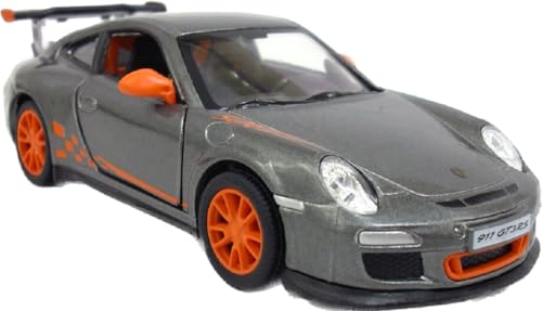 KiNSMART Porsche 911 GT3 RS 1:36 Maßstab 5" Die Cast Model Spielzeug Sportwagen - Grau von Kinsmart