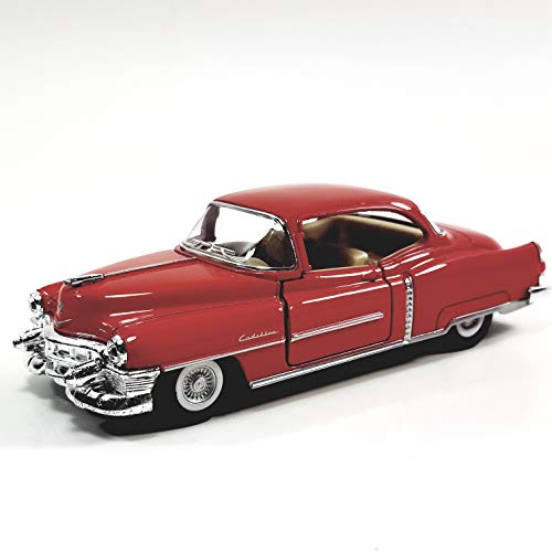 Kinsmart Cadillac Series 62 1953 Cherry Red 2 Door Coupe 1/43 O Scale Diecast Car for Uni Children Kinsmart Cadillac Series 62 1953 Cherry Red 2 Door Coupe 1/43 O Scale Diecast Car for Uni Children von Kinsmart
