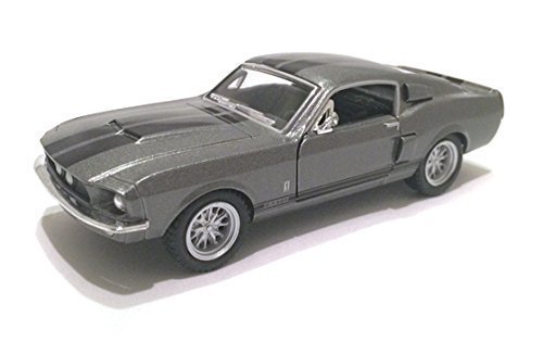 Scale 1/38 1967 Ford Shelby Mustang GT-500 diecast car Grey by Kinsmart von Kinsmart