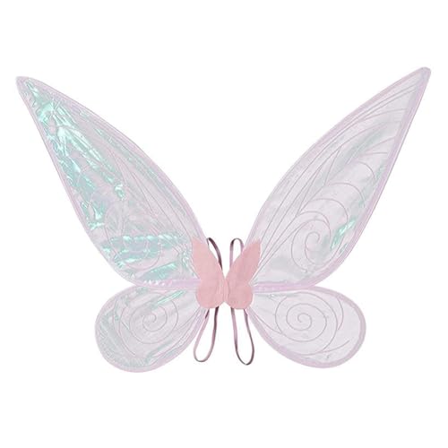 Kioball Schmetterlings-Feenflügel-Kostüm für Damen und Mädchen, Funkelnder Prinzessinnen-Engelsflügel für Halloween, Cosplay-Kostüm, Rosa Kioball Schmetterlings-Feenflügel-Kostüm für Damen und Mädchen, Funkelnder Prinzessinnen-Engelsflügel für Halloween, Cosplay-Kostüm, Rosa von Kioball