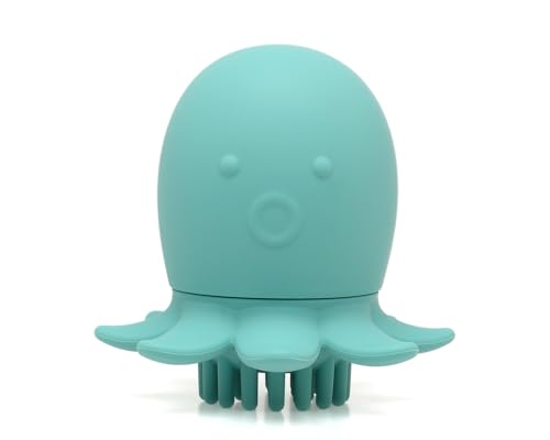 Kiokids Silikon-Badebürste für Babys, extra weich, ergonomisches Design, ideal für empfindliche Haut und Haare, einfach zu bedienen, bequemer Griff, wasserdicht, unverzichtbares Accessoire für das Kiokids Silikon-Badebürste für Babys, extra weich, ergonomisches Design, ideal für empfindliche Haut und Haare, einfach zu bedienen, bequemer Griff, wasserdicht, unverzichtbares Accessoire für das von Kiokids