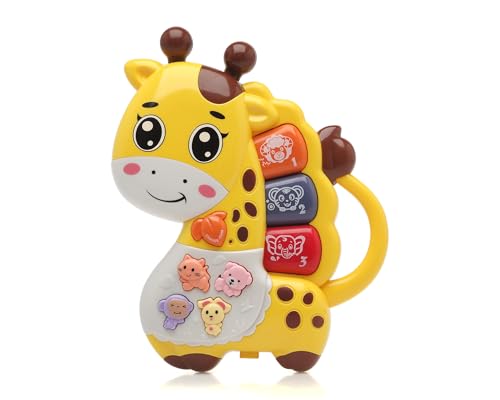 Kiokids | Spielzeug Musical Giraffe mit Melodien und Klavier | Tragegriff | Ideal für Babys +12 Monate Kiokids | Spielzeug Musical Giraffe mit Melodien und Klavier | Tragegriff | Ideal für Babys +12 Monate von Kiokids