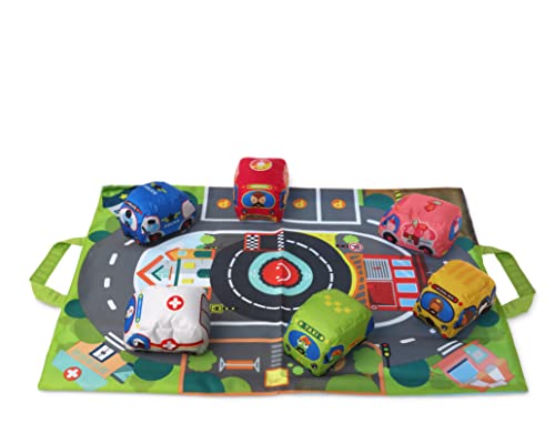 Kiokids Textile Car Track With Cars von Kiokids
