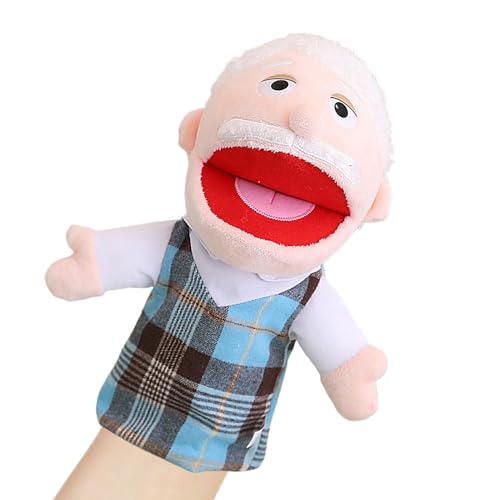 Kioriur Familien-Handpuppen – Familienpuppe, Vorschule, Familienpuppe aus Plüsch | Puppen für Familienmitglieder mit abnehmbarem Mund, aus Plüsch, Handpuppe Kioriur Familien-Handpuppen – Familienpuppe, Vorschule, Familienpuppe aus Plüsch | Puppen für Familienmitglieder mit abnehmbarem Mund, aus Plüsch, Handpuppe von Kioriur