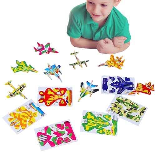 Kioriur Flugzeug-Puzzles für Schaumstoff-Flugzeugtank, Dinosaurier-Spielzeug, 10 Puzzle, Flugzeug, Tank, Dinosaurier, Handwerk Kioriur Flugzeug-Puzzles für Schaumstoff-Flugzeugtank, Dinosaurier-Spielzeug, 10 Puzzle, Flugzeug, Tank, Dinosaurier, Handwerk von Kioriur