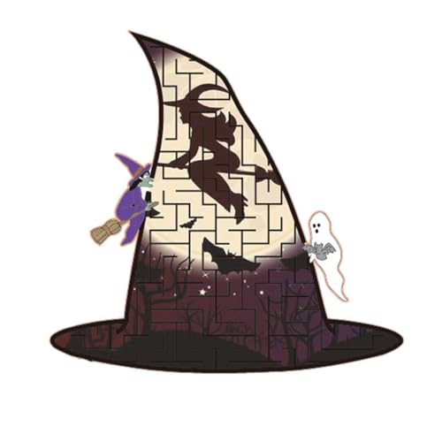 Kioriur Halloween-Partygeschenke für – Süßigkeiten-Puzzles oder Leckereien für Kleinkinder, Hexenhut Topf-Puzzles | Außerirdisches Horror-Flammen-Geisterspielzeug Kioriur Halloween-Partygeschenke für – Süßigkeiten-Puzzles oder Leckereien für Kleinkinder, Hexenhut Topf-Puzzles | Außerirdisches Horror-Flammen-Geisterspielzeug von Kioriur