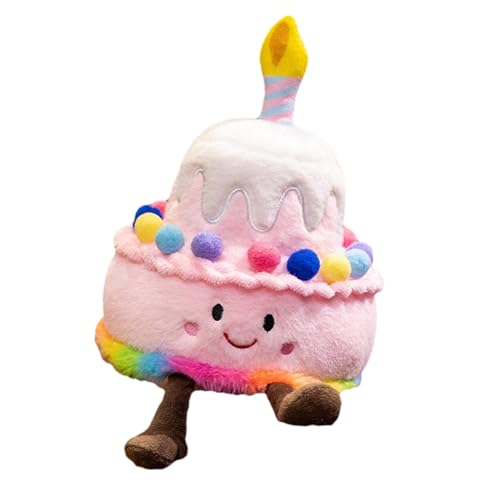 Kioriur Kuchenspielzeug für den ersten Geburtstag, musikalisches Geburtstagstortenspielzeug – Plüschspielzeug mit Musik, kleiner Plüschkuchen, Singkissen, weicher Plüsch, Kioriur Kuchenspielzeug für den ersten Geburtstag, musikalisches Geburtstagstortenspielzeug – Plüschspielzeug mit Musik, kleiner Plüschkuchen, Singkissen, weicher Plüsch, von Kioriur