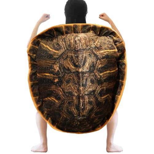 Kioriur Lustiges Plüschkissen mit Schildkrötenschalen, Schildkröten-Plüschtier, Cartoon-Schildkrötenschale, Schlafkissen aus Plüsch, für Kioriur Lustiges Plüschkissen mit Schildkrötenschalen, Schildkröten-Plüschtier, Cartoon-Schildkrötenschale, Schlafkissen aus Plüsch, für von Kioriur