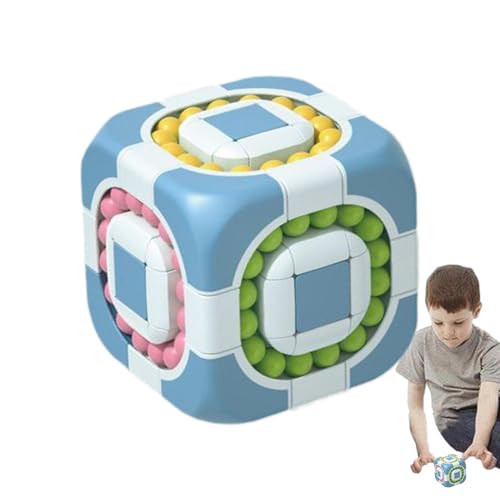 Kioriur Magisches Bohnen-Puzzle-Spielzeug – Magic Bean drehbar, 2-in-1, Magic Bean Cube – Lernspielzeug zum Stressabbau, Puzzle, für Kinder Kioriur Magisches Bohnen-Puzzle-Spielzeug – Magic Bean drehbar, 2-in-1, Magic Bean Cube – Lernspielzeug zum Stressabbau, Puzzle, für Kinder von Kioriur