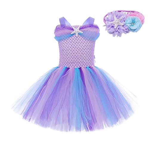 Kioriur Meerjungfrau-Tutu-Kleid für Mädchen – Meerjungfrau-Outfit-Set wiederverwendbar für Mädchen – Kostüm Tutu Rock Kleider für Verkleidungen Mädchen Kioriur Meerjungfrau-Tutu-Kleid für Mädchen – Meerjungfrau-Outfit-Set wiederverwendbar für Mädchen – Kostüm Tutu Rock Kleider für Verkleidungen Mädchen von Kioriur