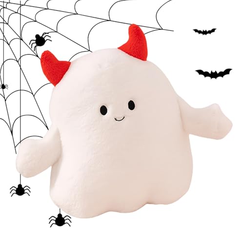 Kioriur Plüschspielzeug Geist, Kissen aus Plüsch – Halloween-Plüschtier mit Kürbishut Kioriur Plüschspielzeug Geist, Kissen aus Plüsch – Halloween-Plüschtier mit Kürbishut von Kioriur