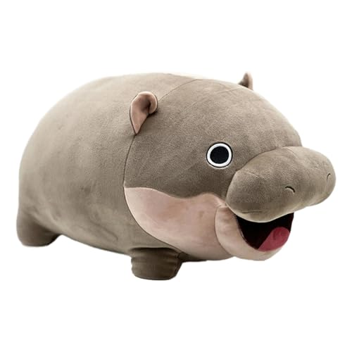 Kioriur Plüschtier Hippo, Plüschtier Nilpferd – niedliches Plüschspielzeug Nilpferd, bequemes Plüschkissen zur Zimmerdekoration Kioriur Plüschtier Hippo, Plüschtier Nilpferd – niedliches Plüschspielzeug Nilpferd, bequemes Plüschkissen zur Zimmerdekoration von Kioriur