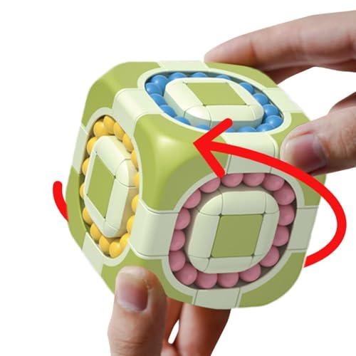 Magic Bean Magic Bean Cube 2-in-1 Lernspielzeug zum Stressabbau, Puzzle, für Jungen, Mädchen, Jungen Magic Bean Magic Bean Cube 2-in-1 Lernspielzeug zum Stressabbau, Puzzle, für Jungen, Mädchen, Jungen von Kioriur