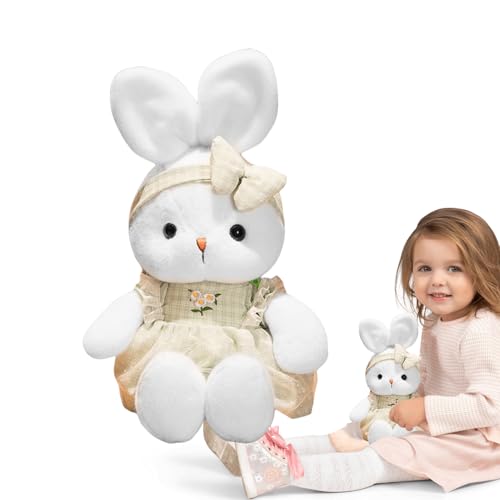 Plüschhase | Weicher Osterhase | Kuscheltier mit Schlappohren, superweiches Kuscheltier – Sitzendes Stofftier, geeignet ab Geburt – tolles Geschenk für Kinder und Erwachsene zu jedem Anlass von Kioriur