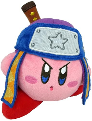 Little Buddy Toys Kirby 's Adventure All Star Collection Ninja 2 Kirby 12,7 cm Plüsch von Little Buddy