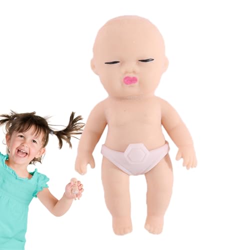 Quetsch-Stress-Puppe | Realistische lebensechte Babypuppe - Lustige Geschenke für Freunde, langsam steigendes Spielzeug, Dekompressionssimulationsspielzeug für Kinder Kirdume von Kirdume