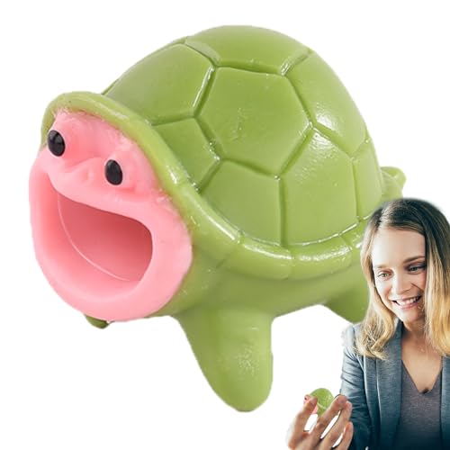 Schildkröten-Stressball - Sensorisches Stressspielzeug,Squeeze Dough Ball Turtle Toys, Squeeze Toys, hochelastisch für Erwachsene und Kinder, Spielzeugpreise Kirdume von Kirdume