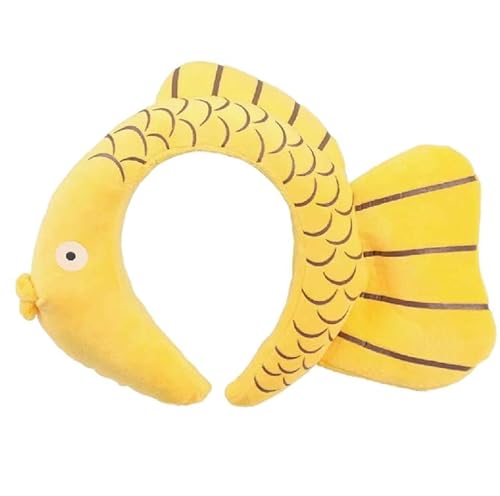 Kirei Sui Fisch Kostüm Stirnband Goldfisch Marine Leben Meer Halloween Kostüme Zubehör Cosplay für Erwachsene Gelb Braun Kirei Sui Fisch Kostüm Stirnband Goldfisch Marine Leben Meer Halloween Kostüme Zubehör Cosplay für Erwachsene Gelb Braun von Kirei Sui