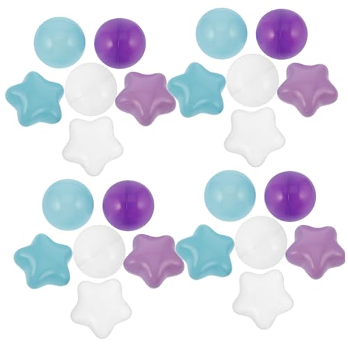 100Stücke Ozeanball Spielzeuge für Junge Mädchen Sternenbälle für Kleinkinder Spielzelte Party Dekorationen und Sensorisches 100Stücke Ozeanball Spielzeuge für Junge Mädchen Sternenbälle für Kleinkinder Spielzelte Party Dekorationen und Sensorisches von Kisangel