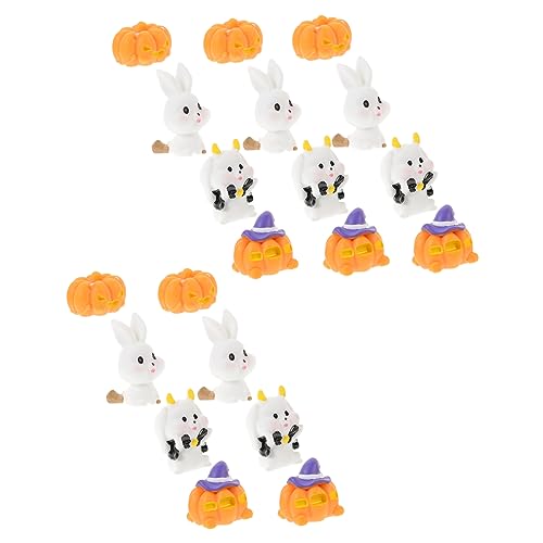 20Stücke Halloween Verzierungen Süße Mikrolandschafts Requisiten aus Harz für Themenpartys Dekoration für Schreibtisch und Stuhl 20Stücke Halloween Verzierungen Süße Mikrolandschafts Requisiten aus Harz für Themenpartys Dekoration für Schreibtisch und Stuhl von Kisangel