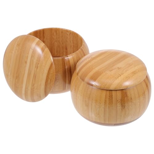 Kisangel 1 Paar Bambus Go Schach Figuren Aufbewahrungsboxen Einfache Behälter für Go Schachspielsteine Leicht Pflegeleicht für Schachzimmer Dekoration und Spielbedarf bei Kisangel 1 Paar Bambus Go Schach Figuren Aufbewahrungsboxen Einfache Behälter für Go Schachspielsteine Leicht Pflegeleicht für Schachzimmer Dekoration und Spielbedarf bei von Kisangel