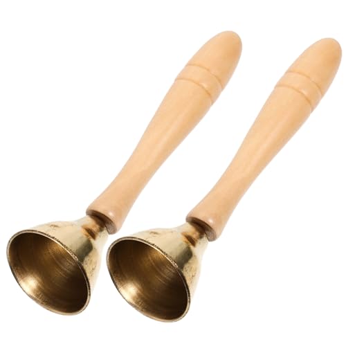 Kisangel 1 Paar Handglocken Musikalische Percussion Instrumente für Fördert Kreativität und Sicheres Design mit Angenehmem Griff Interaktion zwischen Eltern und Kindern Kisangel 1 Paar Handglocken Musikalische Percussion Instrumente für Fördert Kreativität und Sicheres Design mit Angenehmem Griff Interaktion zwischen Eltern und Kindern von Kisangel